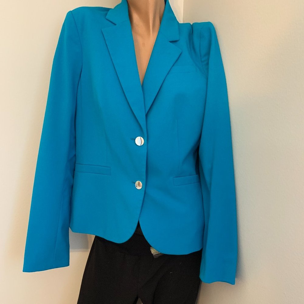Calvin Klein Blue Blazer {NWOT}